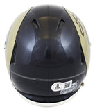Rams Sam Bradford "2010 OROY" Signed 2000-16 TB Speed Mini Helmet BAS Witnessed