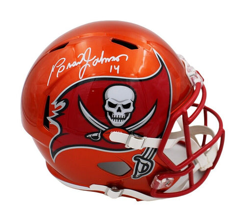 Brad Johnson Signed Tampa Bay Buccaneers Speed Full Size Flash Helmet