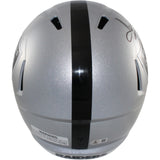 Howie Long Autographed Las Vegas Raiders F/S Helmet Beckett Witness 55194