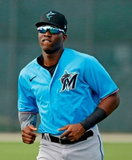 Jesus Sanchez Signed Miami Marlins Jersey (JSA COA) Veteran Marlins Outfielder