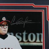 Charlie Sheen Signed Major League 18x22 Framed Photo (JSA COA) Wild Thing Vaughn
