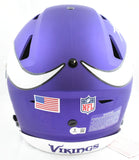 Aaron Jones Autographed Minnesota Vikings F/S Speed Flex Helmet - Beckett W Holo