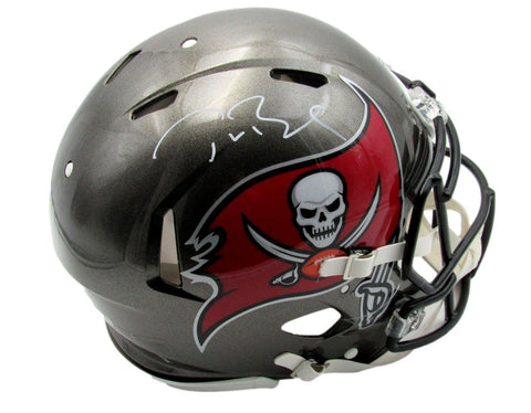 Tom Brady Autographed Speed Authentic Full Size Helmet Buccaneers Fanatics