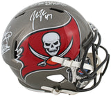 Bucs (3) Sapp, Brooks & Lynch Signed Full Size Speed Rep Helmet BAS Wit #WJ55078
