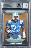 Cowboys Emmitt Smith Signed 2012 Topps TT Sepia #22 Card Auto 10! BAS Slabbed
