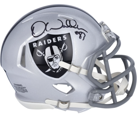 DARREN WALLER Autographed Las Vegas Raiders Mini Speed Helmet FANATICS