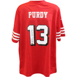 Brock Purdy Autographed San Francisco 49ers Nike Alt XL Jersey Beckett WIT 56918