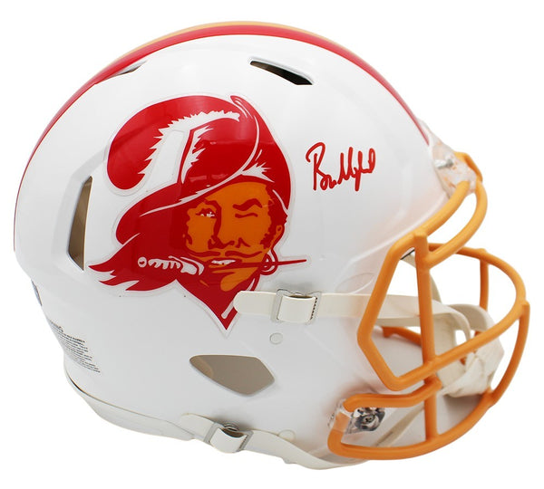 Baker Mayfield Signed Tampa Bay Buccaneers SpeedAuthentic Creamsicle NFL Helmet