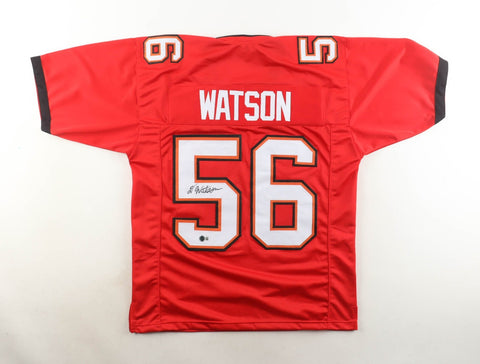 Desmond Watson Signed Tampa Bay Buccaneers Jersey (Beckett) Ex-Gator Nose Tackle