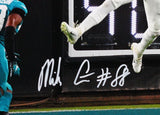 Mike Gesicki Autographed Miami Dolphins Air Catch 16x20 HM Photo- Beckett W