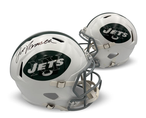 Joe Namath Autographed New York Jets Signed Full Size Replica Helmet PSA