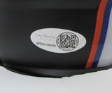 D. J. Lagway Signed/Auto Black Matte Mini Football Helmet Florida JSA 197053