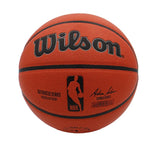 Isiah Thomas Signed Detroit Pistons Wilson Indoor/Outdoor NBA Basketball + Inscr