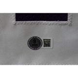 Justin Jefferson Autographed Pro Style XL Purple Jersey Beckett Witness 50140