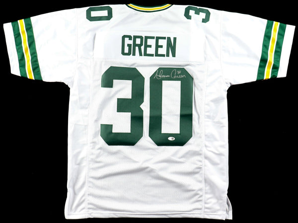 Ahman Green Signed Packers Jersey (JSA) Green Bay 3rd Round Pick 1998 NFL Draft