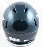 Milton Williams Autographed Eagles F/S Speed Helmet SB Champs - Beckett W Holo