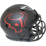 Stefon Diggs Signed Houston Texans Eclipse Mini Helmet Beckett 46343