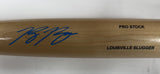Brewers RYAN BRAUN Signed Louisville Slugger Blond Bat AUTO - BAS