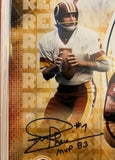 Washington NFL QB Legends Framed 16x20 w/ Five Auttographs/Inscriptions JSA COA