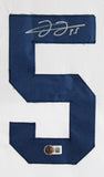 Frank Thomas Signed White Throwback Pro Style Framed Jersey BAS Witnessed