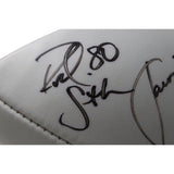 Shanahan Elam Smith +13 Signed Denver Broncos 2002 Team Football Beckett 55429