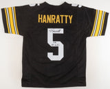 Terry Hanratty Signed Pittsburgh Steelers Jersey Inscribed "SB IX & X" (JSA) Q.B