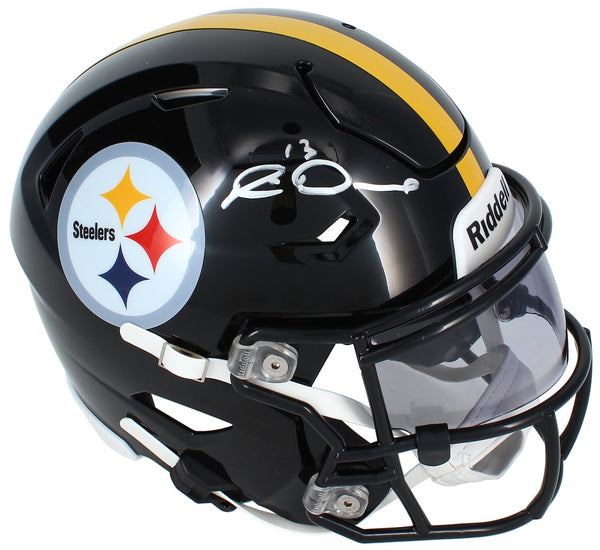 Rico Dowdle Autographed Pittsburgh Steelers Speedflex Midi Helmet Beckett