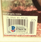 Ernie Banks Autographed/Inscribed HOF 77 Framed Sports Illustrated "Mr. Cub" BAS