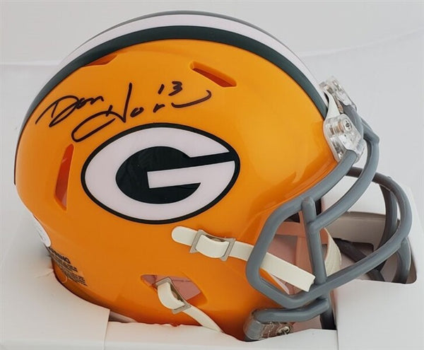 Don Horn Signed Green Bay Mini Helmet (JSA COA) Packers #2 QB behind Bart Starr