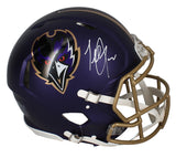 Terrell Suggs Autographed Ravens 2024 Alternate Authentic Speed Helmet Beckett