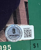 Pete Coors Signed 1995 Scorecard Rockies vs Yankees Beckett 45025