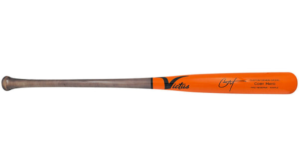 Coby Mayo Baltimore Orioles Signed Victus Player Model Baseball Bat BAS