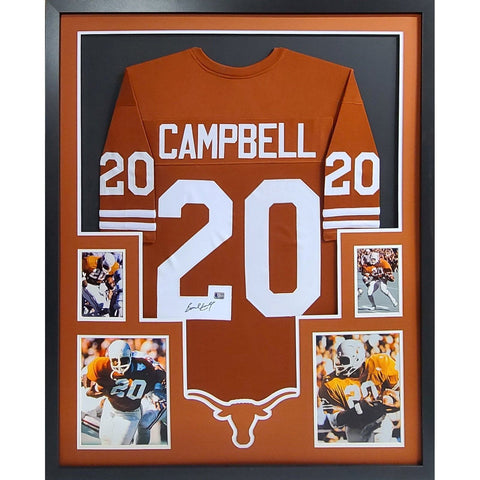 Earl Campbell Autographed Signed Framed Heisman Jersey CAMPBELL AUTHENTICATED