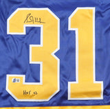 Grant Fuhr Signed Buffalo Sabres Jersey (Beckett) 5xStanley Cup Champion /Goalie
