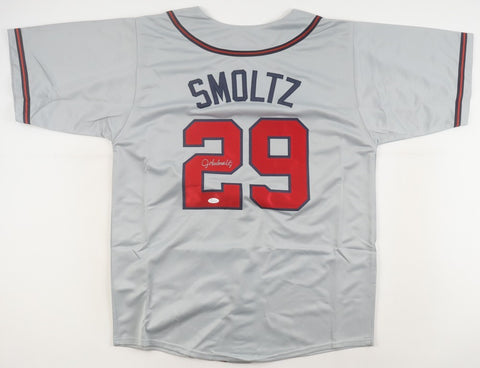 John Smoltz Signed Atlanta Braves Jersey (JSA COA) 1995 World Series Champion
