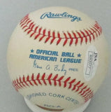 Yankees PHIL RIZZUTO (d) Signed Official AL Baseball AUTO w/ HOF '94 - JSA