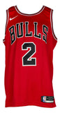Lonzo Ball Signed Chicago Bulls Nike Swingman Basketball Jersey Fanatics
