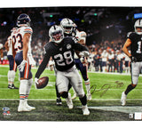 Josh Jacobs Signed Oakland Raiders Unframed 16x20 Licensed NFL Photo