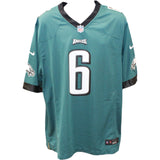 Devonta Smith Signed Philadelphia Eagles Green Nike Jersey FAN 46319