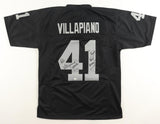 Phil Villapiano Signed Oakland Raiders Jersey Inscribed "SBXI & Just Win Baby"