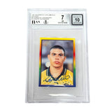 Ronaldo Nazario Signed 1997 Navarrete Copa America #51 Rookie - BGS 7 AUTO 10