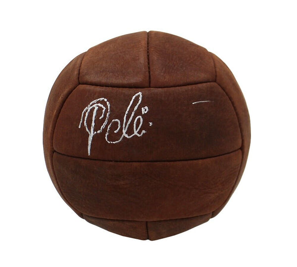 Pele Signed Brazil Authentic Soccer Ball