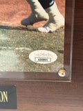 Dwayne Carswell Tom Nalen Mike Anderson Triple Autographed 8x10 Plaque JSA COA