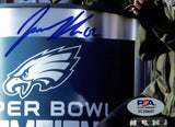 Jason Kelce Signed/Autographed 8x10 Photo Philadelphia Eagles PSA 190044