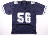 Thomas Hollywood Henderson Signed Dallas Cowboys Jersey (JSA) Super Bowl XII L.B