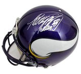 Adrian Peterson Signed Full Size Proline Authentic Helmet Vikings JSA 200953