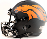 Peyton Manning Broncos Eclipse Replica Speed Helmet Fanatics COA