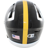 Hines Ward Signed Pittsburgh Steelers Mid-Size Midi Helmet Beckett WIT 58596