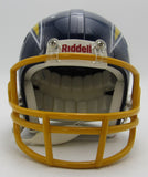 Charlie Joiner HOF Signed/Inscribed Chargers Mini Football Helmet JSA 213521