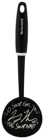 Larry Thomas Signed McCormick Black Ladle w/Soup Nazi, No Soup For You -(SS COA)